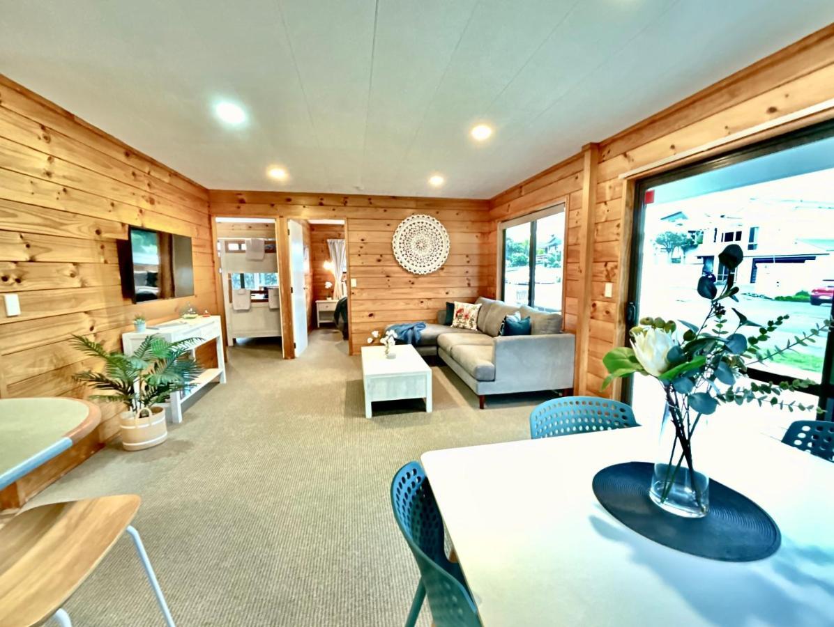 Villa Bach On Clyde Mount Maunganui Esterno foto