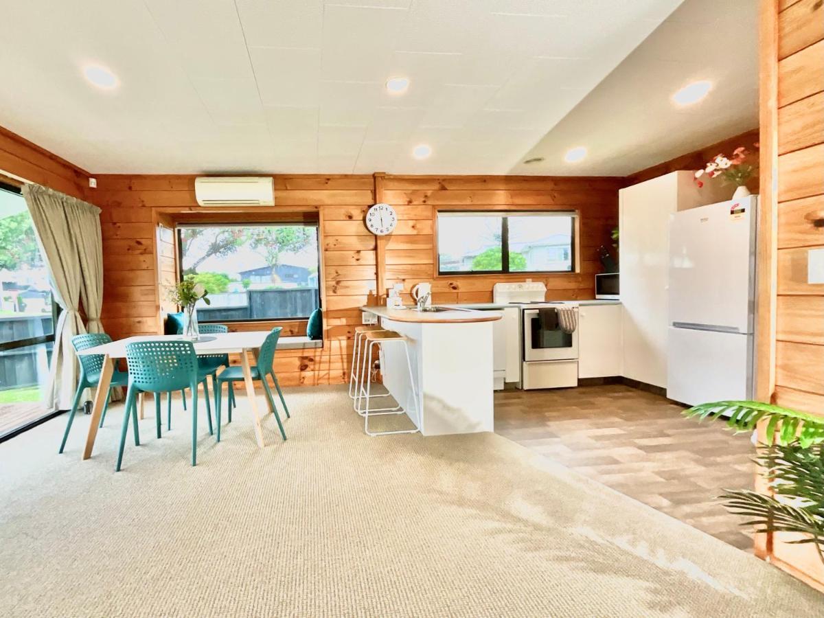 Villa Bach On Clyde Mount Maunganui Esterno foto